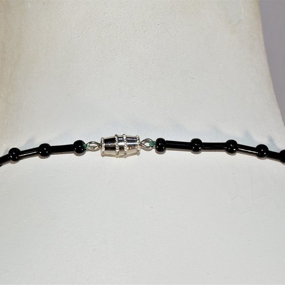 Vintage Natural Hawaiian Branch Black Coral Necklace - Picture 6 of 6